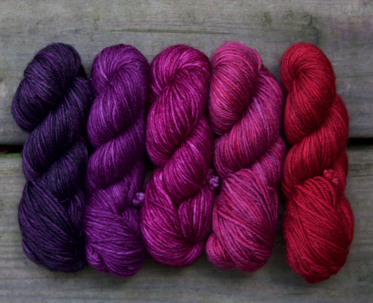 Dyed to Order • Entire Harry Potter Collection Mini Skeins – Six and Seven  Fiber